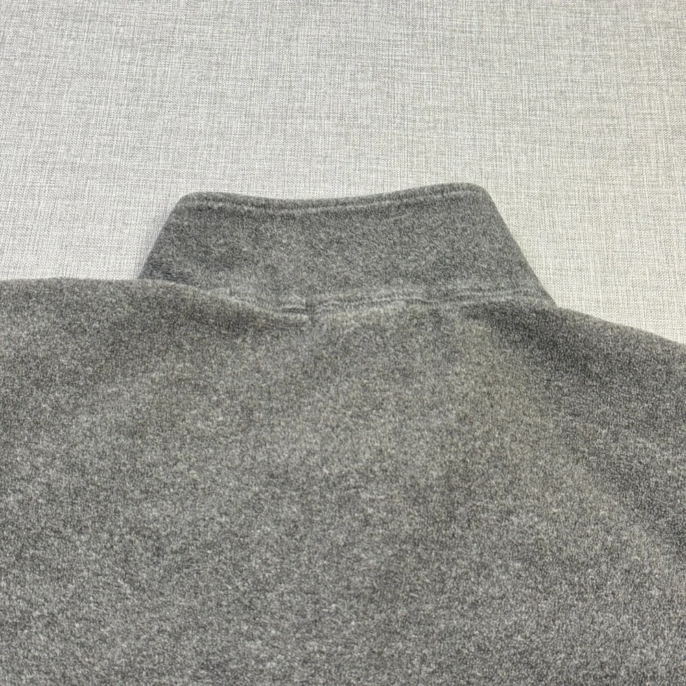 The North Face TKA 100 Sweatshirt Mens XL Gray Pullover 1/4 Zip Fleece Mock Neck